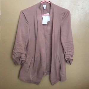 14 & Union Blazer with ruffles